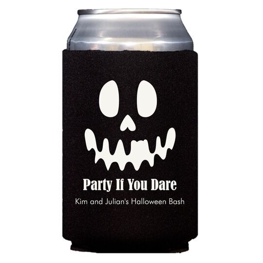 Ghost Face Collapsible Koozies